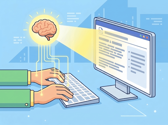 How to Stop Looking at the Keyboard When Typing